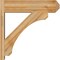Ekena Millwork Legacy Craftsman Rough Sawn Outlooker, Western Red Cedar, 8"W x 30"D x 30"H OUT08X30X30LEC04RWR - alternate 4